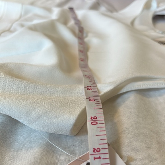 Le Suit Crepe Open Front Jacket & Crewneck Sheath Dress Suit - Picture 10 of 14